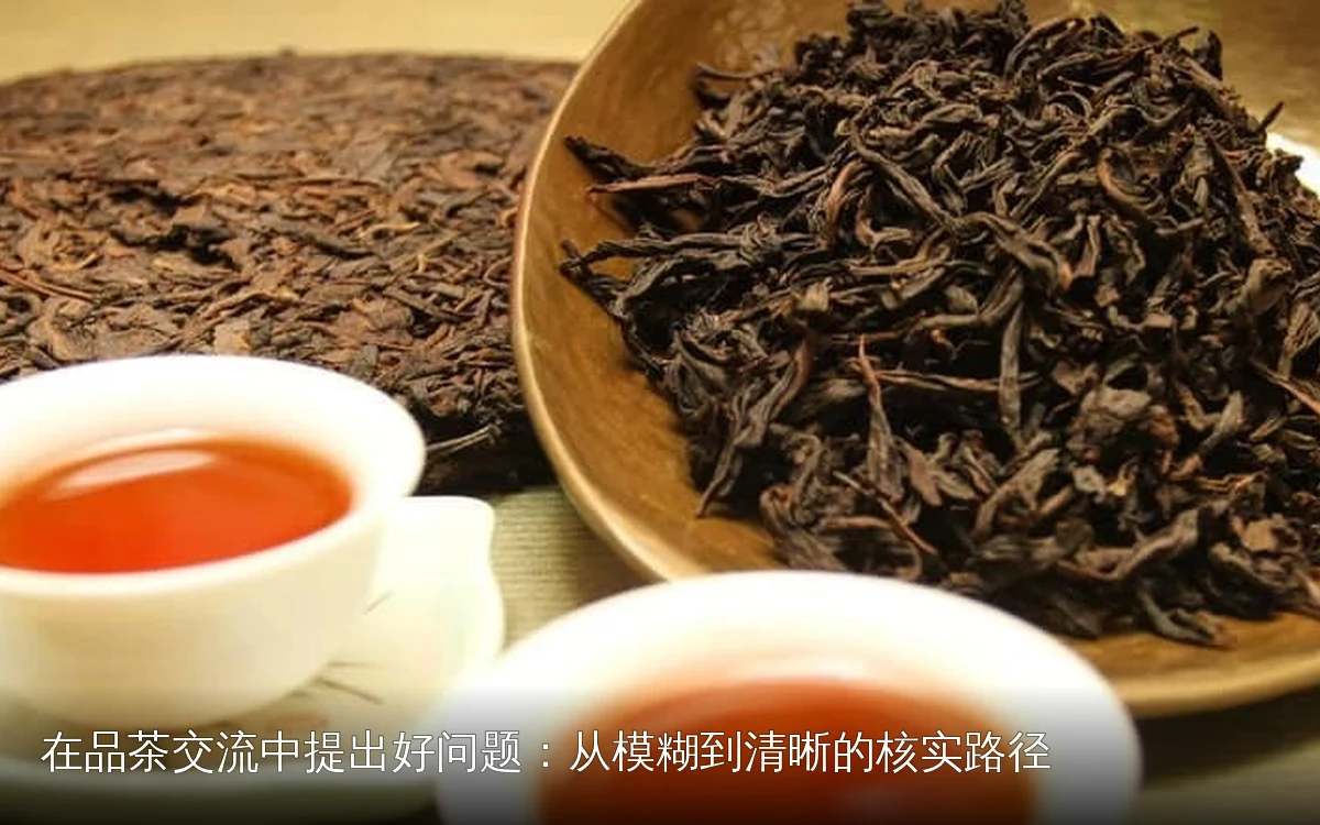 在品茶交流中提出好问题：从模糊到清晰的核实路径